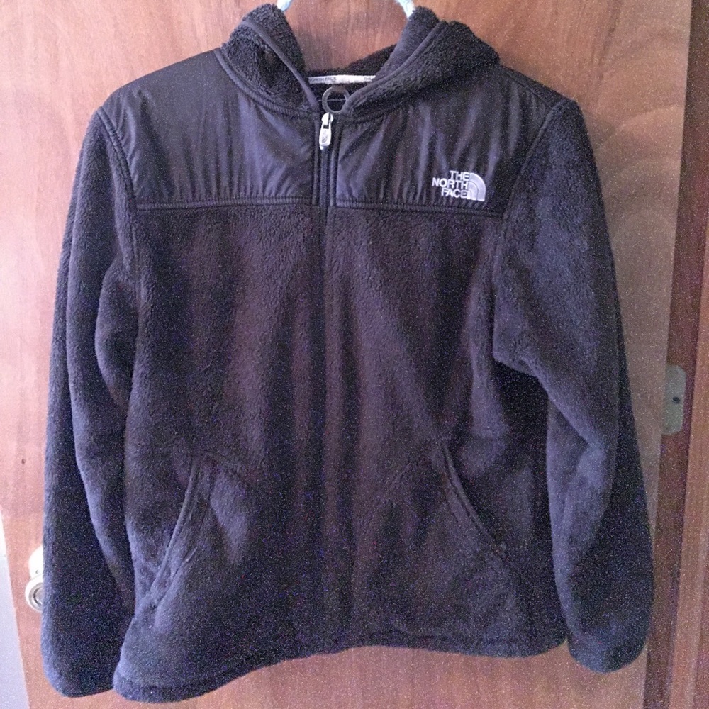 The North Face Dark Brown Jacket w/hood